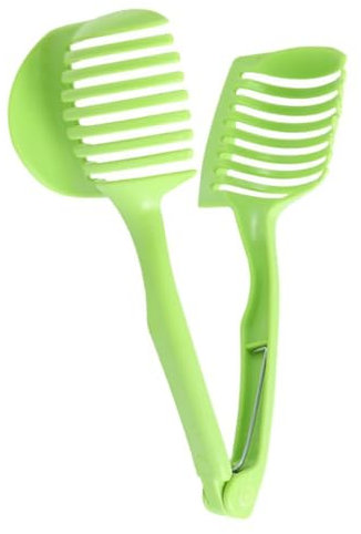 CIYODO divisore di frutta affettatrice a forchetta per anguria gadget liquido ananas Lavello tagliaverdure tagliaverdura affettatrice di frutta creativa taglia frutta e verdura AbS Green