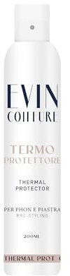 EVIN COIFFURE | Termoprotettore Capelli 200ml, Protegge dai Calore, Facilita la Piega