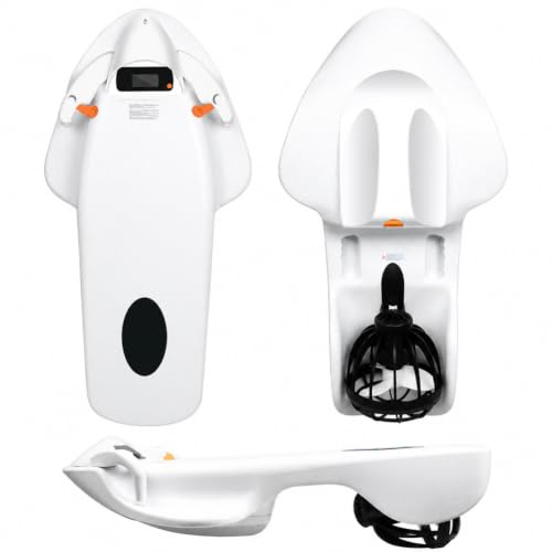 Electric Hydrofoil Board For Adult, 2 Speed Motorized Surfboard With 60-120 Min Battery, Max Load 100kg, High Speed Electric Jetboard For Lake And Ocean Water Sports