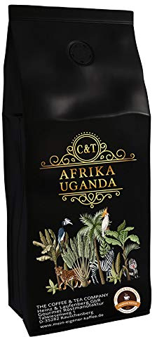 Café especial de África - Uganda En África Central Oriental (1000 gramos, grano entero)