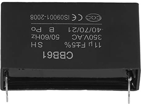 Condensador de Generador de Gasolina 50/60Hz 350VAC 11uf Condensador de Motor de Arranque CBB61 ABS Condensador de Arranque para Refrigerador Aire Acondicionado Motor Generador Bomba de Aire