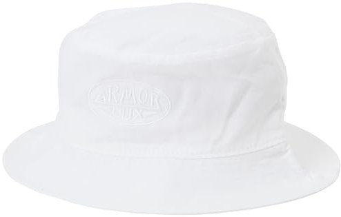 Armor Lux Unisex Bestickter Bob Schlapphut, 001 Weiß, One Size