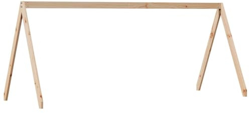 vidaXL Tetto per Letto Bambini 209x95,5x88 cm Legno Massello di Pino, tetto per letto, tettoia per letto bambini, baldacchino per letto bambini