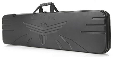 Waffenkoffer Mit Schaumstoffpolsterung, Double-Sided Hard Rifle Case Langer Wasserdichter Gewehrkoffer Abschließbar Für Kamerapistole