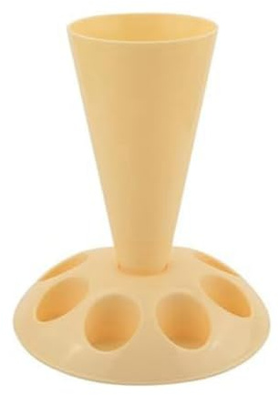 arlote Support de Poche à Douille, Support de Poche à Douille avec 8 Douilles à Fentes, Support de Poche à Douille en Plastique pour Kit de Décoration de Gâteaux E