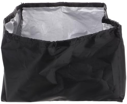 Holibanna Cubierta Protectora del Proyector de Poliéster Negro Múltiples Compartimentos, Resistente al Polvo y Conveniente para Oficina y Ambiente