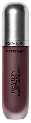 Revlon Ultra HD Matte Lipcolor, Velvety Lightweight Matte Liquid Lipstick in Plum/Berry, Infatuation (675)