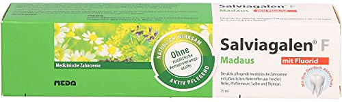 Salviagalen F Madaus Zahncreme mit Fluorid, 75 ml Zahncreme