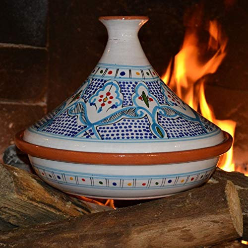 Tajine Marocain turquoise - D 31 cm