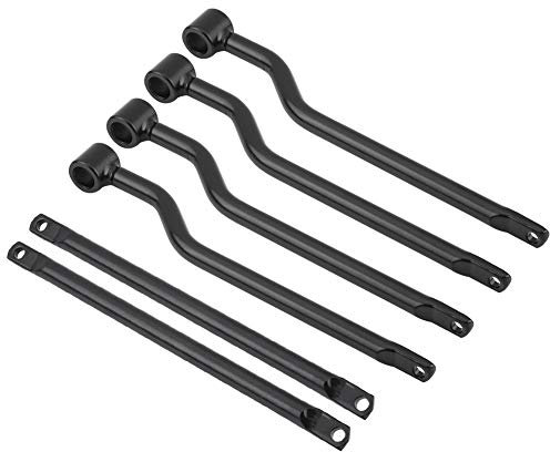 Barras de soporte para alforjas, soporte universal para barra de soporte para sillín de motocicleta Soporte negro Soporte de montaje para sillín