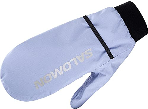 Salomon Bonatti Waterproof Guantes Unisexo Trail Running Senderismo MTB, Unisexo, Protección, Transpirabilidad, Detalles reflectantes, Carbón Gris Intenso, XL/XXL