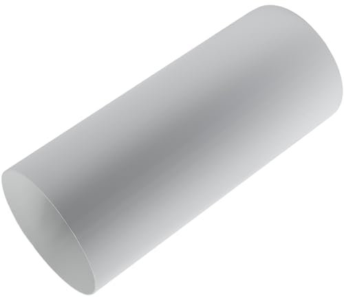 Vent Systems Tuyau de ventilation rond de 125 mm de diamètre - 0,3 m de long - Pour raccordement d'égouts, conduit d'évacuation ou canal d'alimentation, système de chauffage et de refroidissement