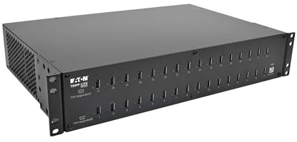 Tripp Lite U280-032-RMINT 230 V 32-Port USB Charging Station with Syncing - Black