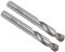 sourcing map 2 Stück Hartmetall Spiralbohrer Metallbohrer 8.2 mm für Edelstahl Kupfer Aluminium Zinklegierung Legierung Eisen