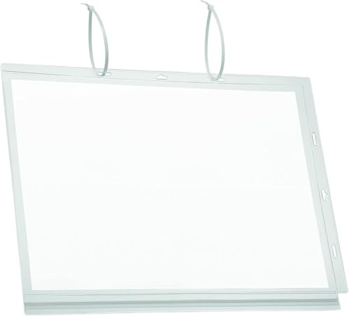 Durable Plakattasche wasserdicht A3 Kabelbinder, Beutel à 5 Stück, transparent, 502819