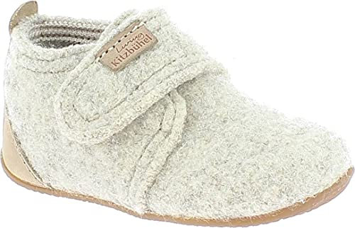 Living Kitzbühel Babyklettschuh Naturwolle EU 26