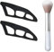 SI SEN 2 Stück Lidschatten-Schablonen Set, Schnelles Augen Make Up Schablone, Eyeshadow Tool, für Smoky Eyes und Cat Eyes, Anfänger