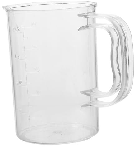 Mikinona Tasse À Mesurer Haute Pour Salons De Thé 500 Ml Liquide Gradué Pour La Cuisson Au Four Et Lutilisation Commerciale