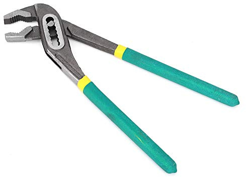 RASTKY Alicates para Bomba de Alta Resistencia, Alicates para Bomba de Agua, para Plomería, Acero de 12 Pulgadas, 45#, Grado Industrial (10 pulgadas)