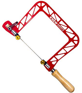 Knew Concepts 5” Mk.IV Heavy Duty Fret Saw With Lever Tension And Swivel Blade Clamps
