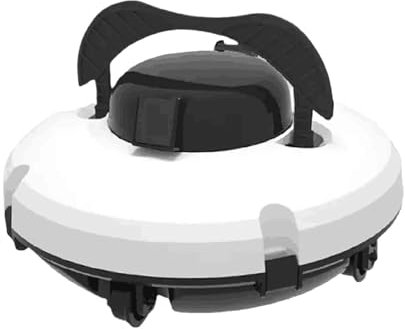 Robot pulitore automatico per piscine - Robot pulitore per piscine ricaricabile da 5200 mAh che si arrampica sulle pareti, pulisce il fondo della piscina, le pareti e la linea di galleggiamento