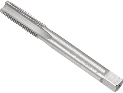 CoCud Rosca Fresado Machos, Métrico M11 x 1.25 Rosca, Máquina 4 Rectas Flautas Izquierda Mano Tornillo Roscado - (Aplicaciones: para Roscado Perforación Máquina)