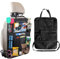 PGKDYC 1Pcs Multifunctional Car Seat Organiser Kids, Car Seat Storage Bag, 10Pockets, Waterproof Car Organiser Back Seat for Kids, Back Seat Organiser for Toys, Snacks, Books, Bottle (57x42cm)