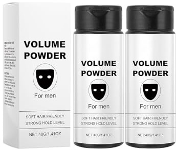 Volumen Puder Haare Männer, Texture Powder Leicht Aufzutragen, Fluffy Hair Powder Men, Texturpuder Haarpuder Männer, Styling Powder, Volumenpuder Verleiht Sofort Textur und Volumen Starker Halt (2)