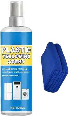 Pavsicgn Limpiador De Cocina,Eliminador De Amarilleamiento De 100 Ml - Desengrasante Regenerador Para Electrodomésticos Para Encimera Baño Suelo Aire Acondicionado Fregadero Azulejo Placa De