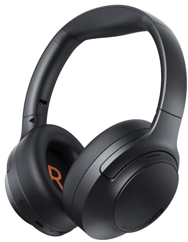 SoundPEATS Cove Pro Hybrid Active Noise Cancelling Foldable Headphones with 7 Mics, Wireless Over Ear Headphones Bluetooth 6.0, Hi-Res Dual Gold Certified with LDAC, 95H Playtime, Customize EQ