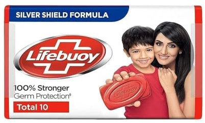 Lifebuoy Total 10 Bar Soap 125g (Pack of 2)