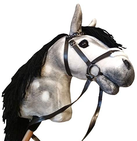 Dapple Hobby Horse on a Stick Horse for Children Toy Horse on Stick