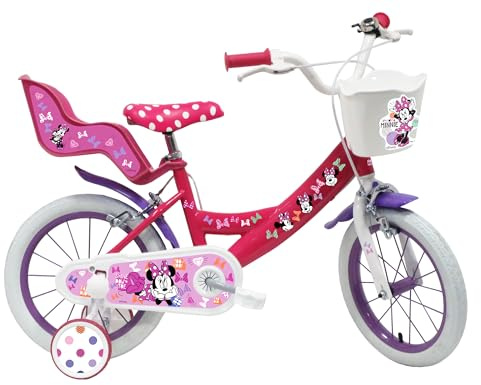 Tecnobike Shop Bicicleta para niña Denver Albri Minnie – Talla 16 pulgadas
