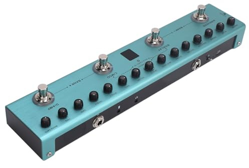 Digital Electric Guitar Effector Multi Effects Pedal Processor med 36 Redigerbara Förinställningar Reverb Delay Mod Amp Reverb Delay Mod Amp Guitar Effect Pedalmulti Processormulti