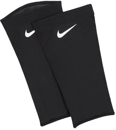 NIKE Unisex Guard Lock Elite Soccer sleeves, Black White White, S UK