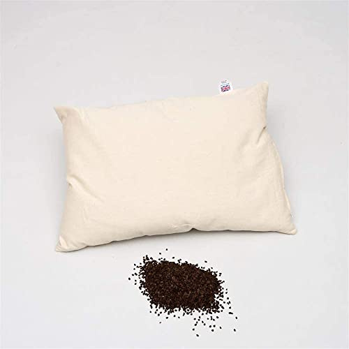Cuscino in grano saraceno bio, misura extra large, dimensioni 76 x 51 cm (30 X 20), 4,2 kg