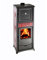La Nordica Rossella Plus Forno EVO Independiente Leña Burdeos - Estufa (Independiente, Burdeos, Leña, 260 m³, 86%, 2,4 kg/h)
