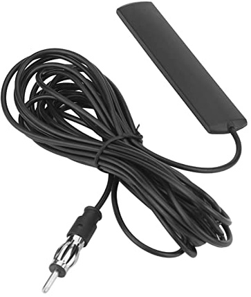 Antena de Radio FM Universal para Automóvil, ANT-309 Antena de Radio FM Universal para Automóvil Parche Antena Parabrisas Montaje Cable de 5 M