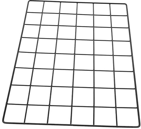 ULDIGI Iron Grid Photo Display Panel Nordic Style Wall Mounted Mesh Rack 30×50 for Picture Wall Decor Tool