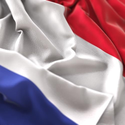 Drapeau national 60 x 90 cm - Drapeau Polyester avec Passant Pour La Tige Résistant aux Intempéries Couleur vive et Convient pour une utilisation intérieure et extérieure European Flag (FRANCE)