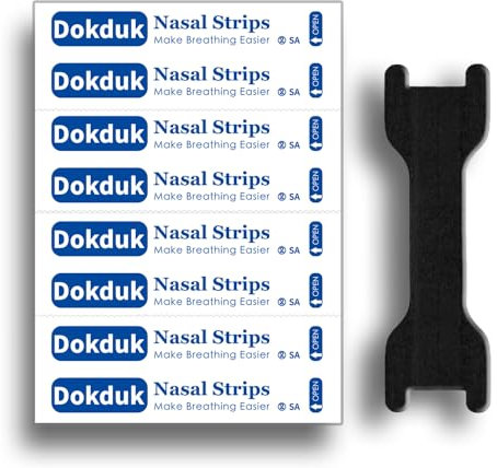 30PCS Cerotti Nasali -Large,66x19mm Nasali Antirussamento, Non Russare Cerotti Per Naso Antirussamento Contro il Russareper una Migliore Respirazione, Sonno