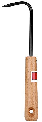 Tbest Griffe pour Désherbage,Crochet De Bonsai Jardinage, Crochet De Bonsai Jardinage,Bonsai Hook Robusto in Acciaio,Outils pour Bonsai,K,Fil pour Bonsaï,Crochet pour Bonsaï,Crochet pour