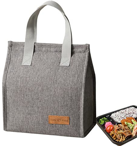 HEPVET Pranzo al Sacco | Contenitore per Pranzo Isolato | Pranzo al Sacco per Donna Uomo, Semplice Pranzo al Sacco Isolato, Pranzo al Sacco Riutilizzabile per Viaggi di Lavoro in Ufficio