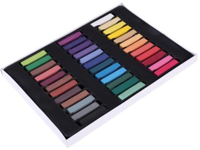 DOITOOL Farben Haarkreide Temporäre Pastell Haarfarbe Waschbar Für Kreative Projekte Für Individuelles Styling