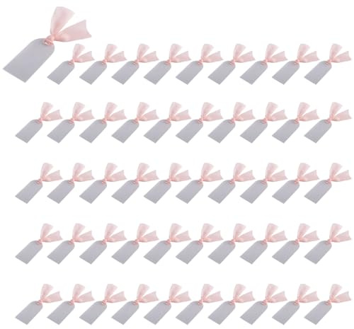 Niejgay Lot de 50 cartes de mariage en acrylique dépoli, décoration transparente, plaque nominative acrylique, arc, décoration de mariage vierge, cartes de siège, cartes de table DIY B