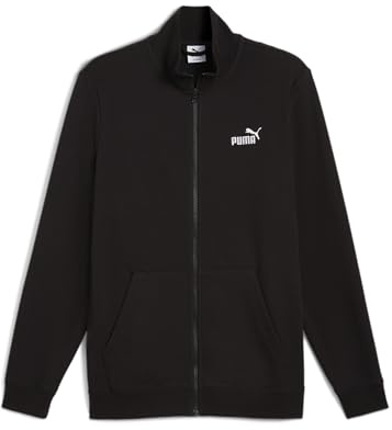 PUMA ESS No. 1 Logo Track Jacket TR, Giacche da pista Unisex - Adulto, PUMA Black, L