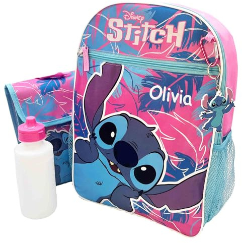 DIBSIES Personalized Stitch Backpack Combo Set created using Stitch Backpack Combo Set