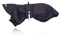 DOG Copenhagen Back-on-Track Hundemantel, wasserdicht, 86 cm, Schwarz