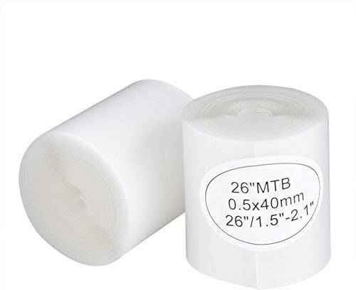 CHICIRIS Fahrradreifen Pannensicher, Fahrradschlauch Stichfeste Reifenauflage 2 Stück Fahrradreifen-Einlage 0.5 mm Dicke Schlauchschutz für Meisten Mountainbikes Road Fahrrad (26 inch)