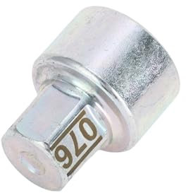 Partuto Dado Di Bloccaggio Ruota - Chiave Di Rimozione Bullone Antifurto Per Auto - Per BMW per MINI COOPER Zincato Acciaio Lega Tonalità Argento - 1 Pz #076